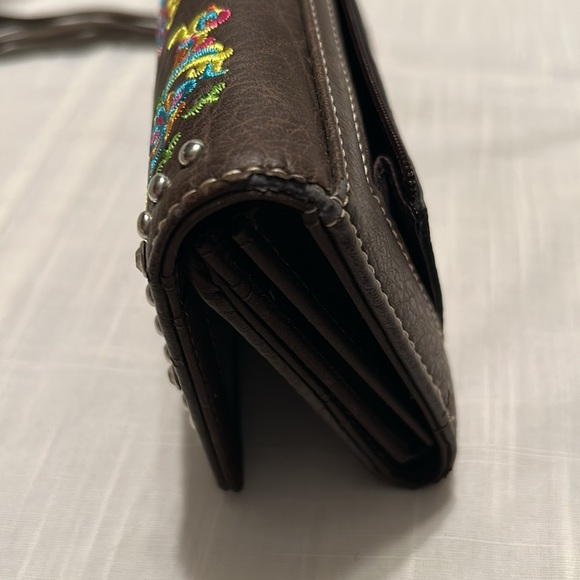 Montana West Sugar Skull Wallet/Wristlet - Picture 9 of 9